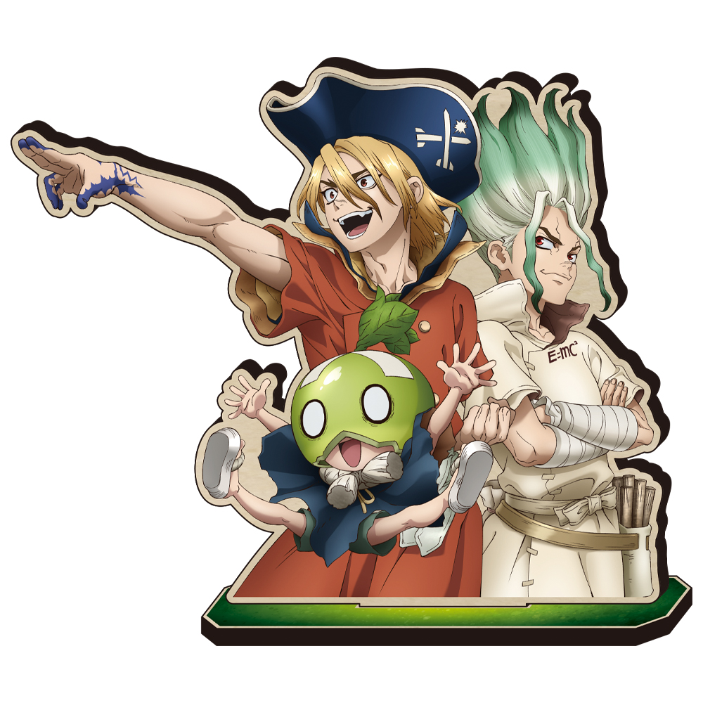 Dr.STONE_MOKUスタ 石神千空＆七海龍水＆スイカ | 公式グッズ・公式
