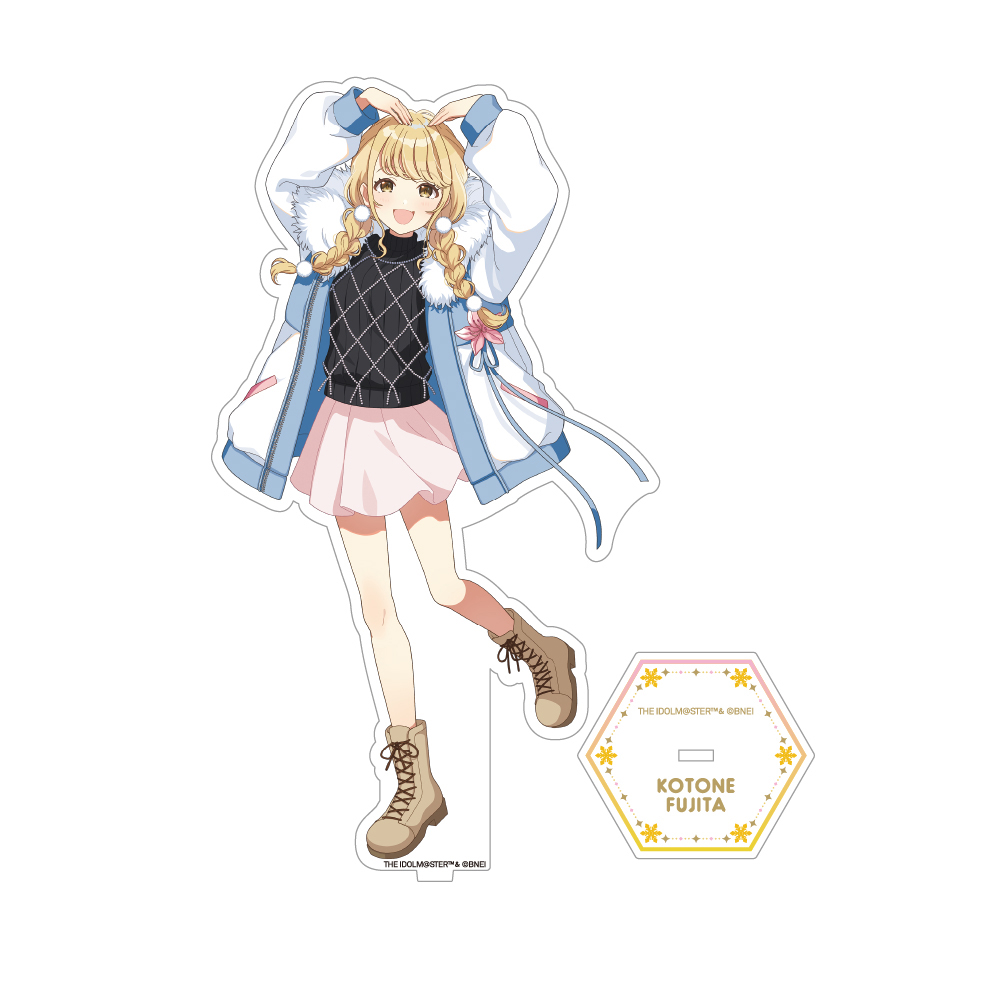 学園アイドルマスター_BIG描き下ろしアクリルスタンド_藤田ことね