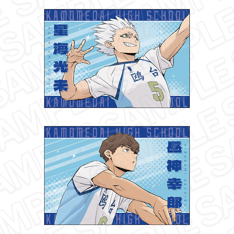 ハイキュー!!_ポストカード2枚セット 鴎台高校 | 公式グッズ・公式