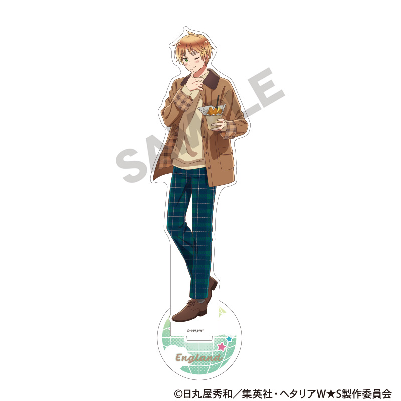 ヘタリア World☆Stars_アクリルスタンド イギリス 食べ歩きグルメ