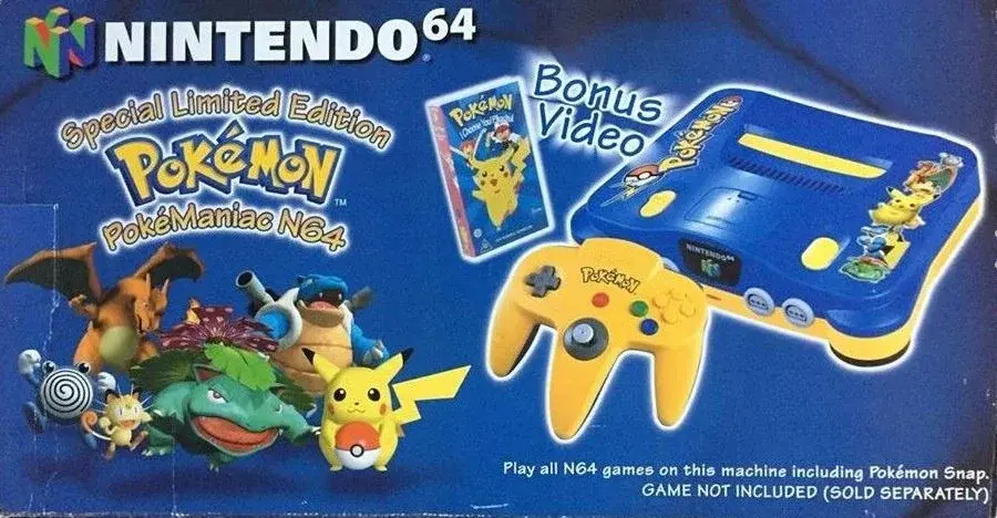 Nintendo 64 Pokemaniac Console - Consolevariations
