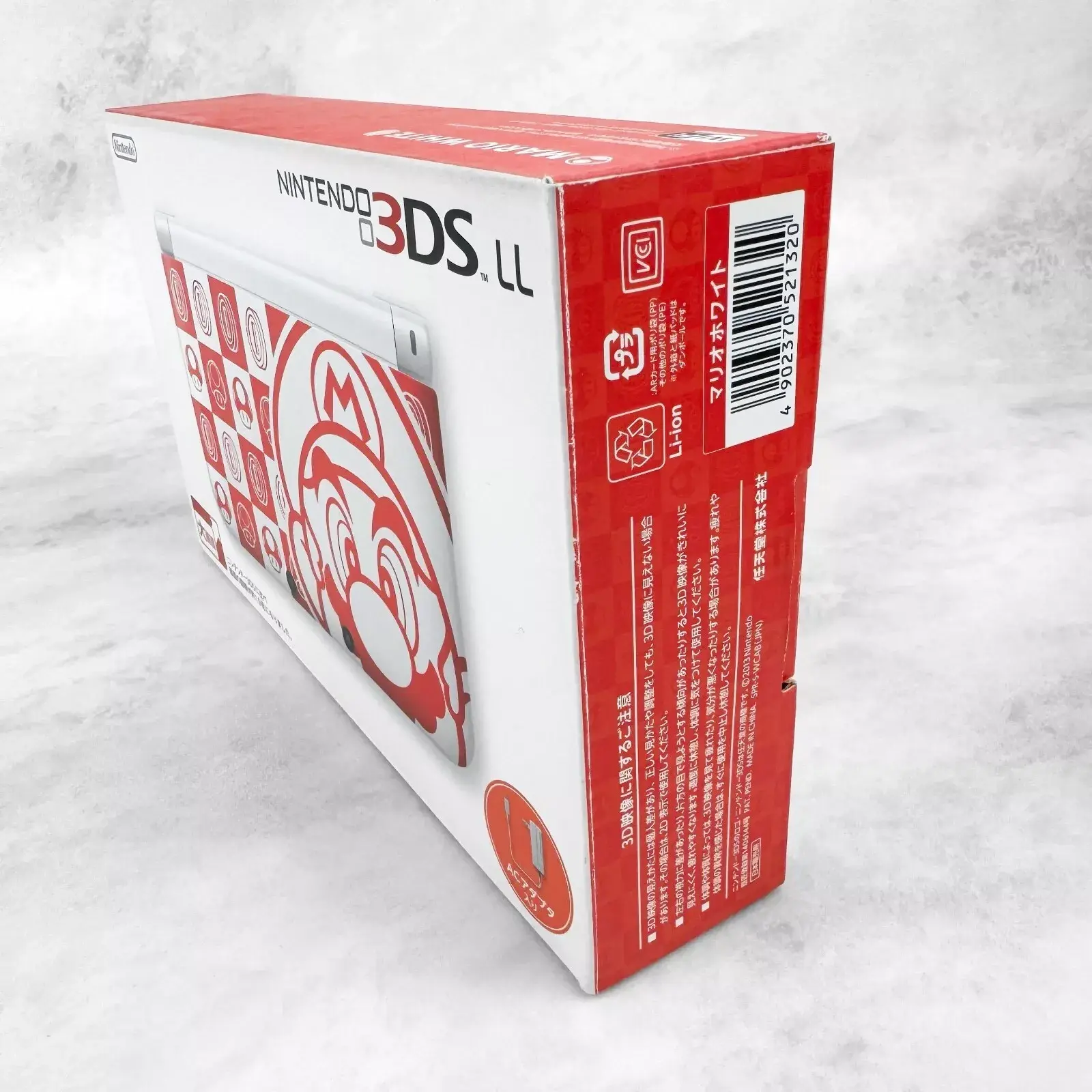 Nintendo 3DS LL Mario White Console - Consolevariations