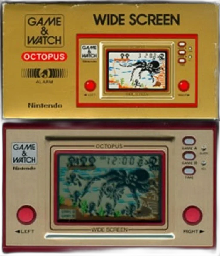 Nintendo Game & Watch Octopus - Consolevariations