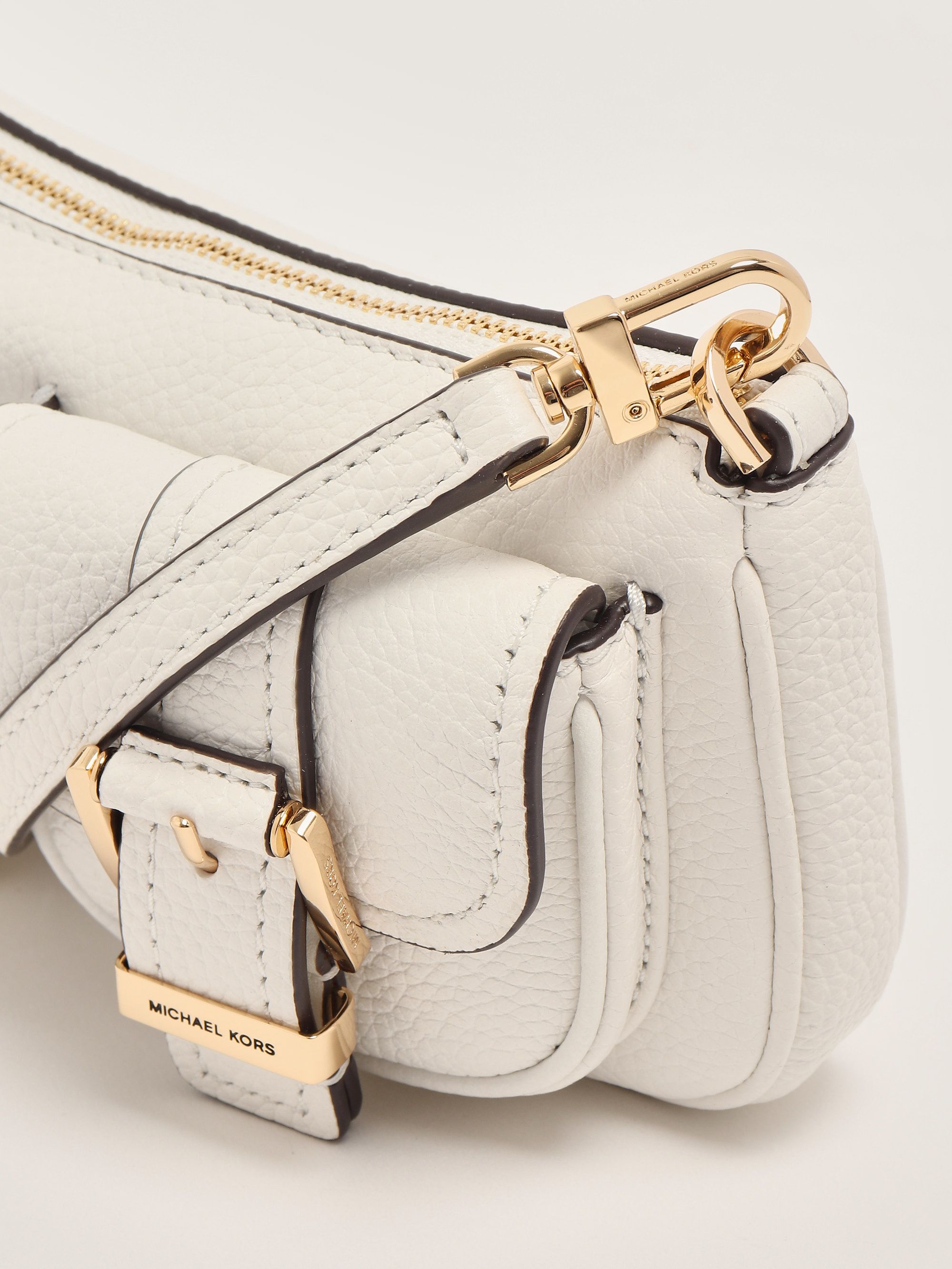 Borsa donna Zoe in pelle 32s5gzcu1l Bianco | Caposerio.com