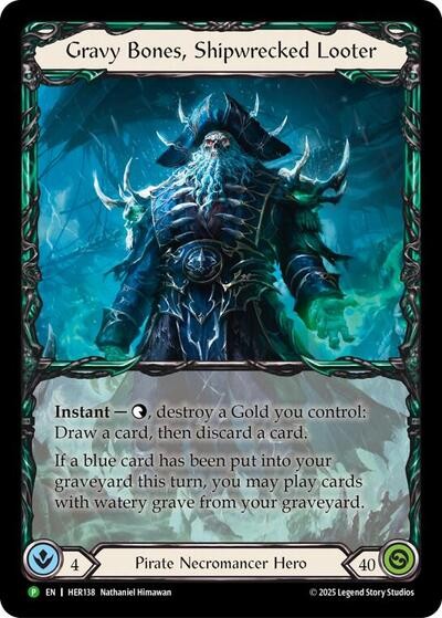 Gravy Bones, Shipwrecked Looter | Flesh and Blood FAB カード