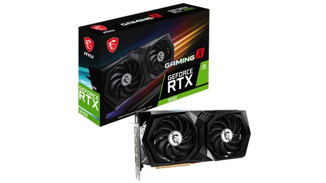 MSI GeForce RTX 3050 Gaming X 8G Oyun Grafik Kartı - NVIDIA RTX