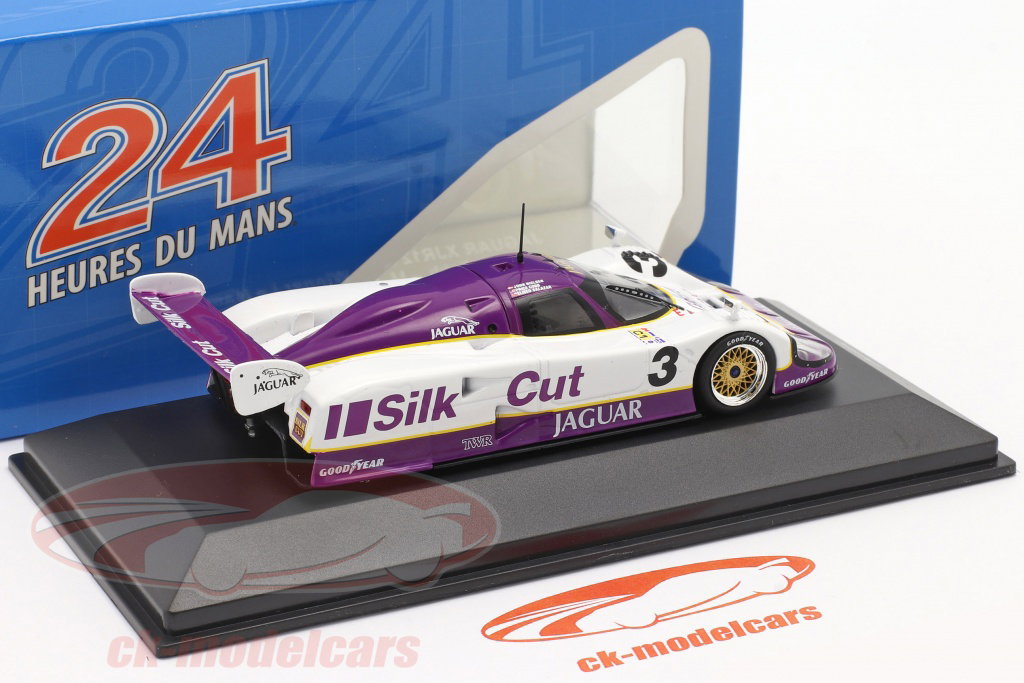 Ixo 1:43 Jaguar XJR-12 #3 勝者 24h LeMans 1990 Nielsen, Cobb