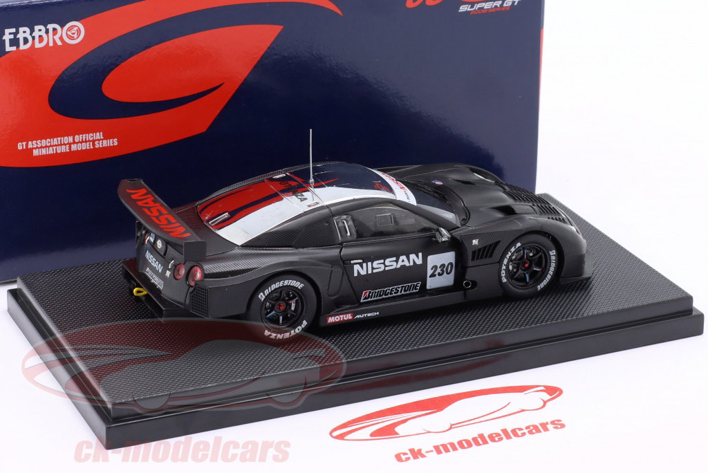 Ebbro 1:43 Nissan GT-R GT500 #230 Test Fuji Super GT Series 2008