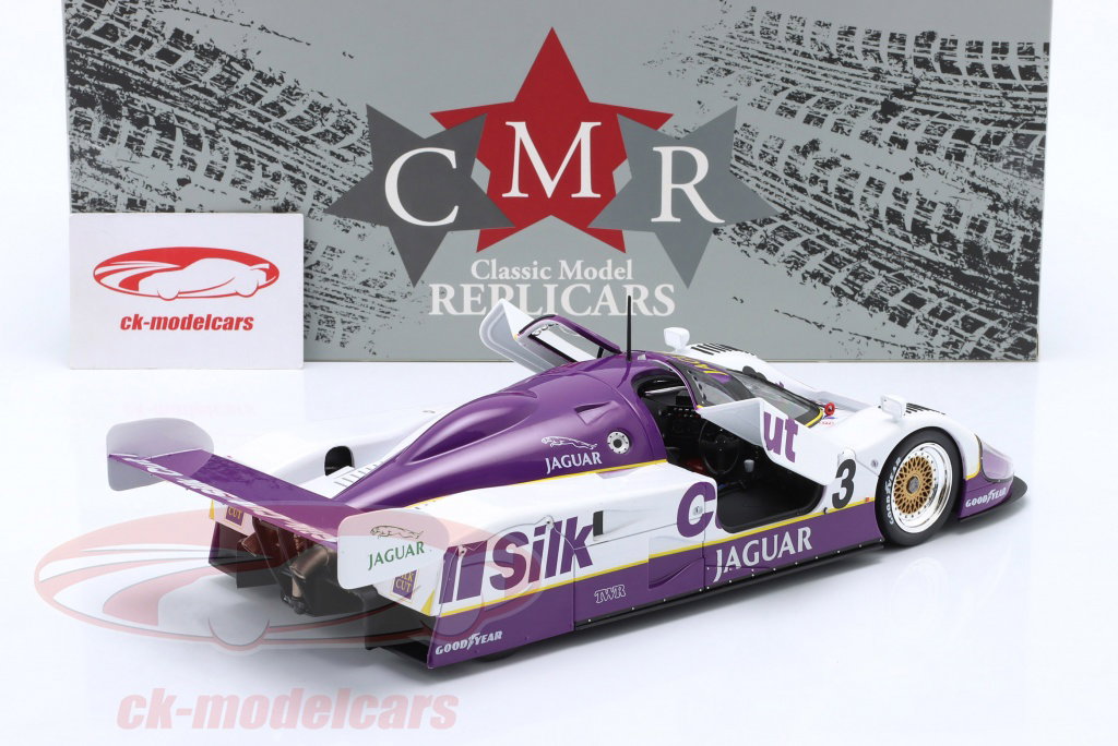 CMR 1:18 Jaguar XJR-12 #3 勝者 24h LeMans 1990 Nielsen, Cobb