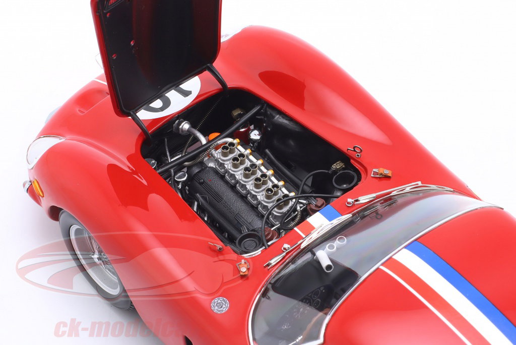 Kyosho 1:18 Ferrari 250 GTO #19 2番目 24h LeMans 1962 Guichet