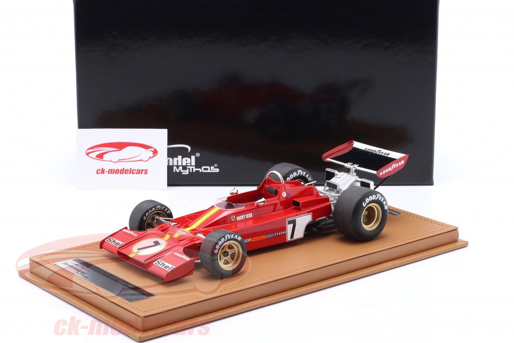 Tecnomodel 1:18 Jacky Ickx Ferrari F1 312 B3-73 #7 Spain GP