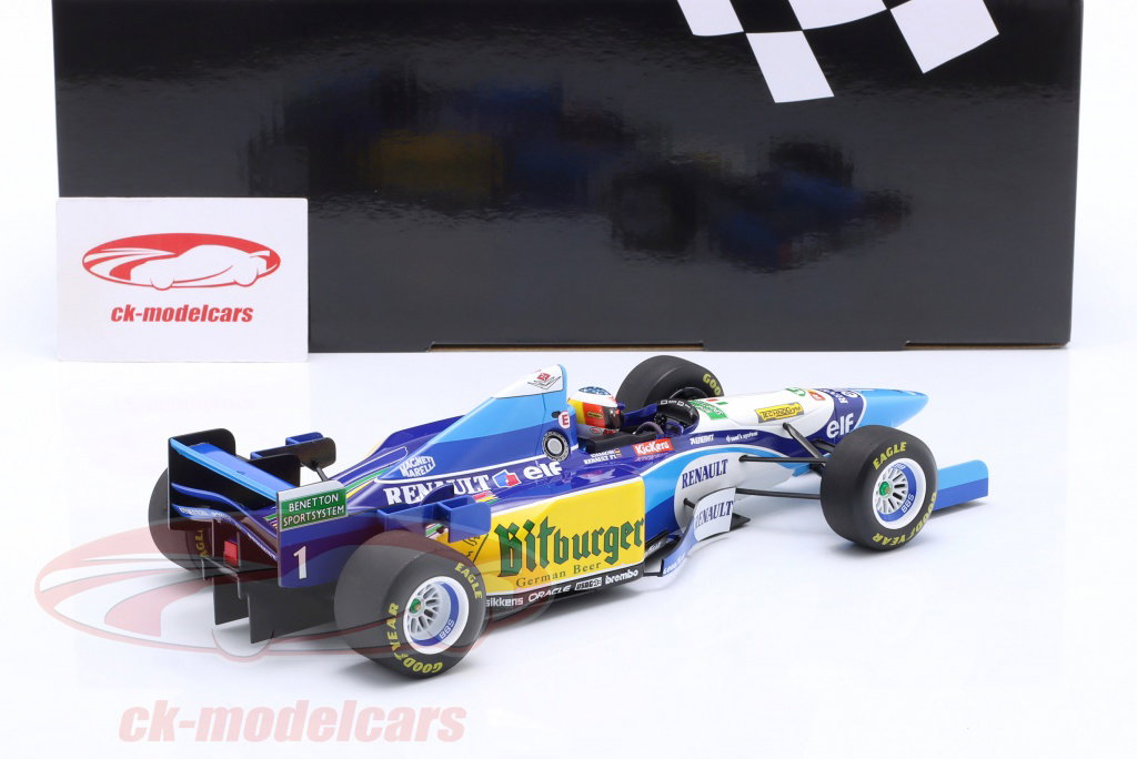Minichamps 1:18 M. Schumacher Benetton B195 #1 勝者 ベルギー GP 式