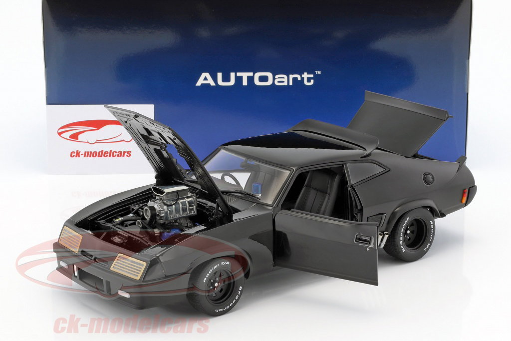 AUTOart 1:18 Ford XB Falcon Tuned Version Black Interceptor Movie