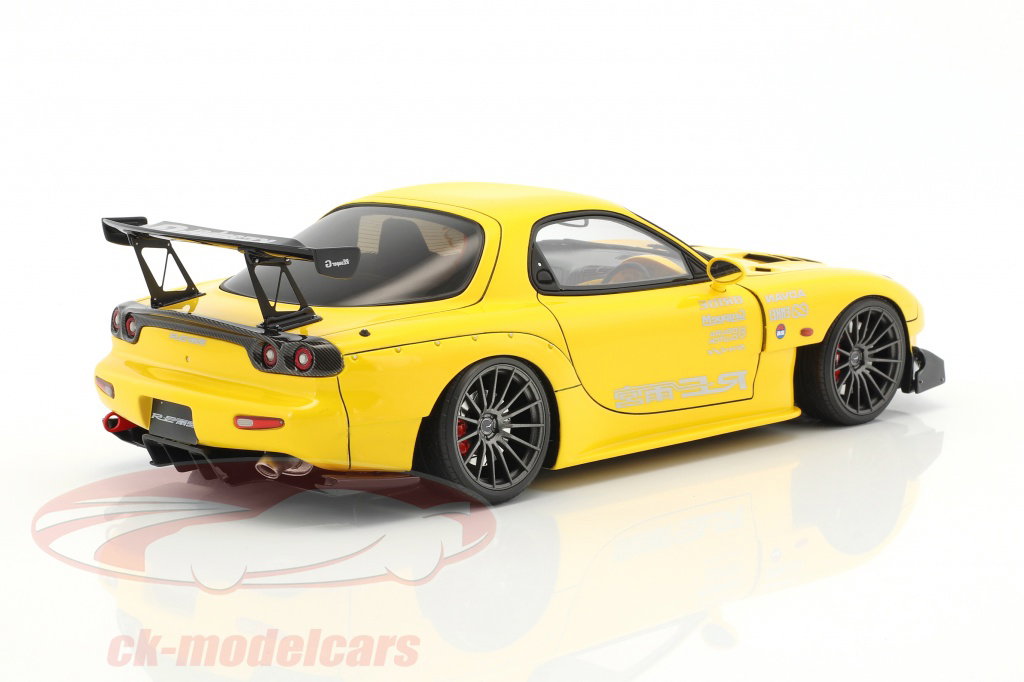 Ignition Model 1:18 Mazda RX-7 (FD3S) RE Amemiya yellow IG1042