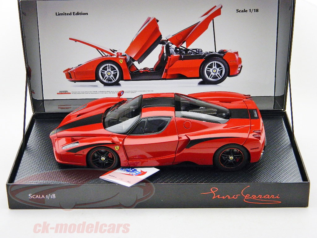 BBR Models 1:18 Ferrari Enzo FXX red with black stripes HESP009