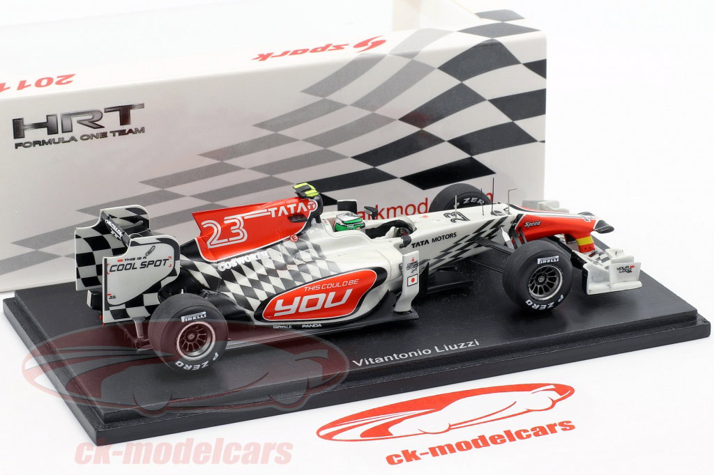 SPARK 1/43 HRT F1 F111 リカルド 2011 ベルギーGP SPARK-MODEL S3028