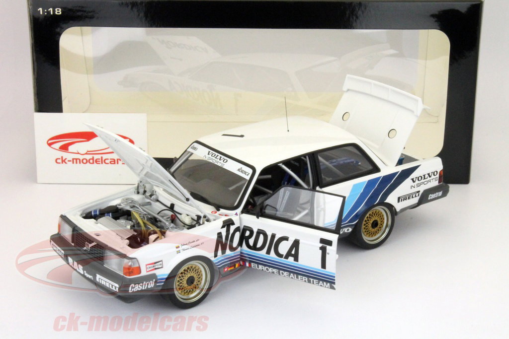 AUTOart 1:18 Volvo 240 Turbo #1 Winner ETCC Zolder 1986 Cecotto