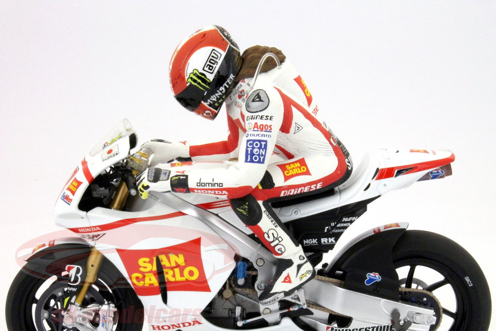 Minichamps 1:12 マルコ·シモンチェリMotoGPのライダーフィギュア