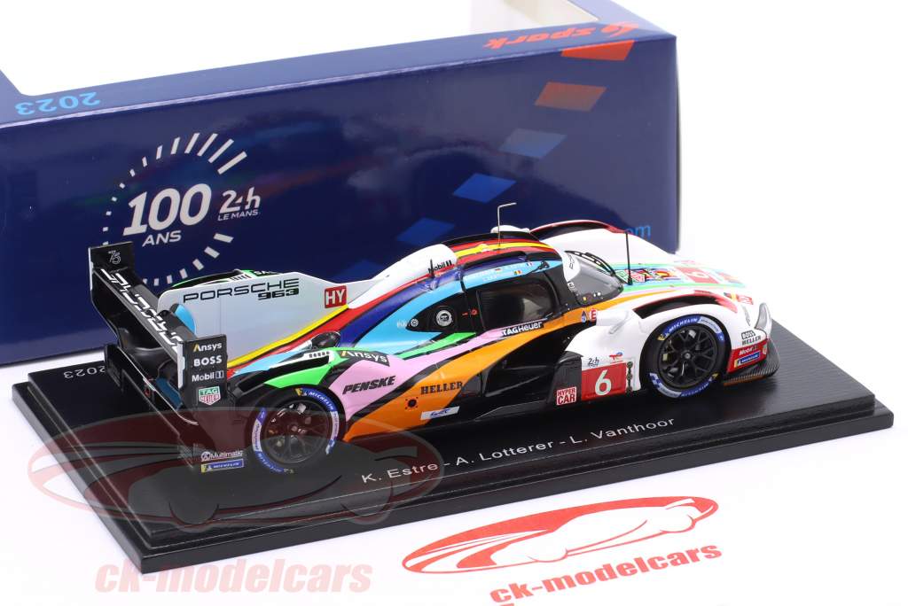 Spark 1:43 Porsche 963 #6 24h LeMans 2023 Porsche Penske