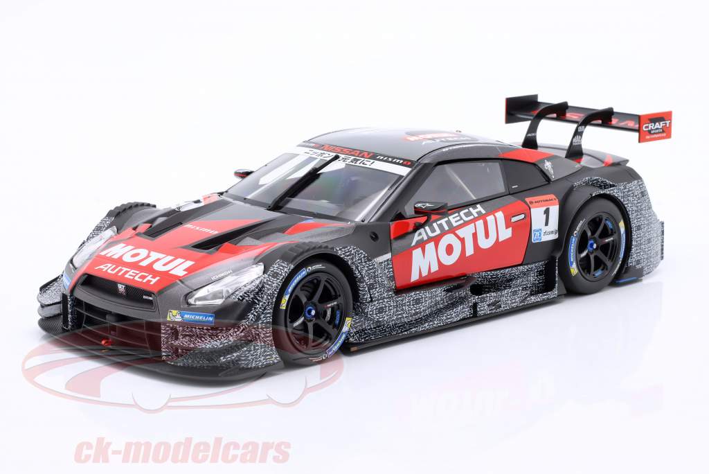 Ebbro 1:18 Nissan GT-R GT500 #1 Super GT Series Test Okayama 2015