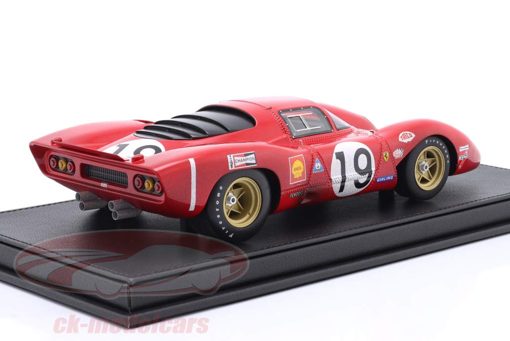 TopMarques 1:18 Ferrari 312P Dirty Version #19 24h LeMans 1969