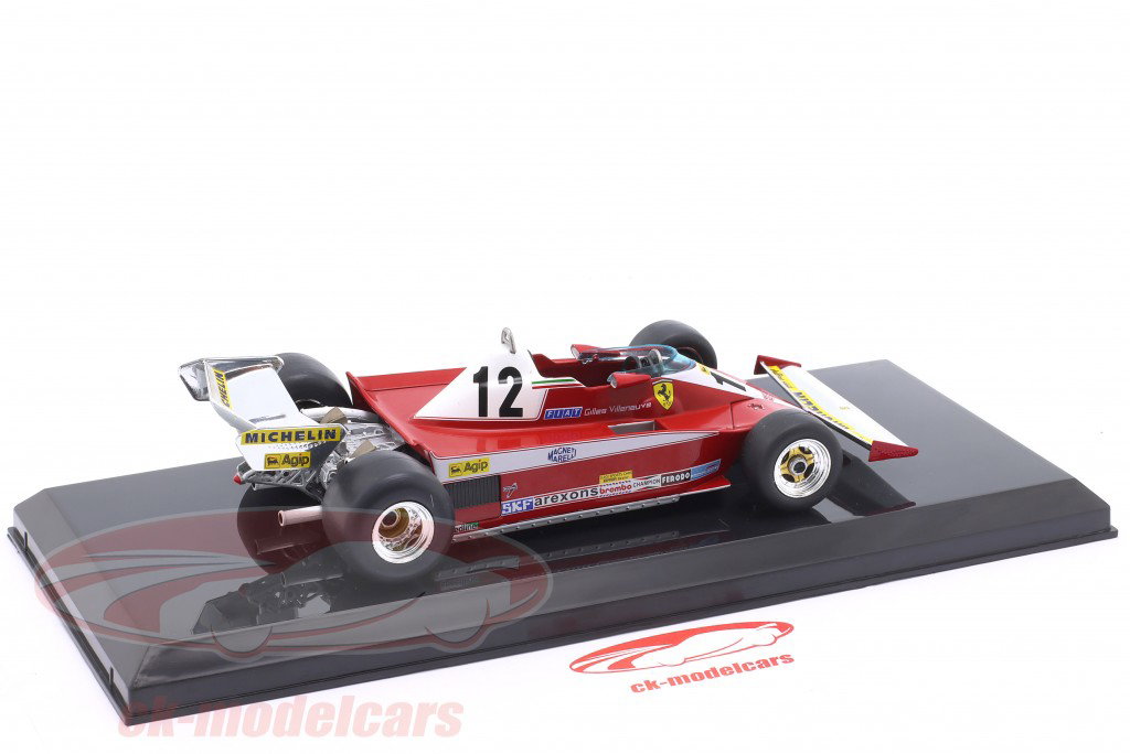 Premium Collectibles 1:24 ジル・ヴィルヌーヴ フェラーリ 312T3 #12