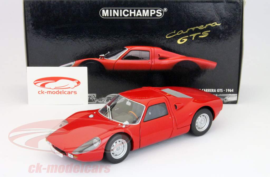 Minichamps 1:18 1964赤年に建てポルシェ904カレラGTS モデル 車