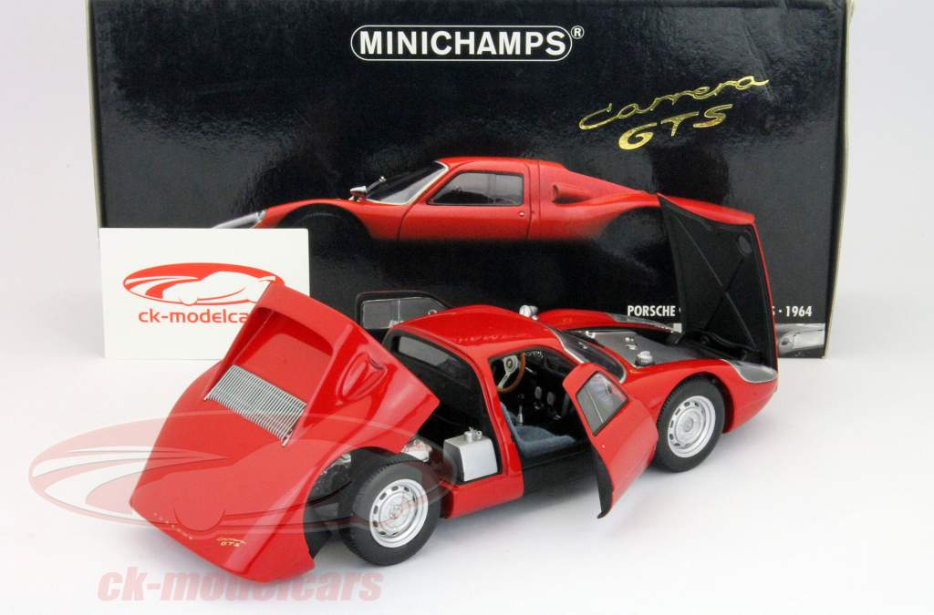 Minichamps 1:18 1964赤年に建てポルシェ904カレラGTS モデル 車