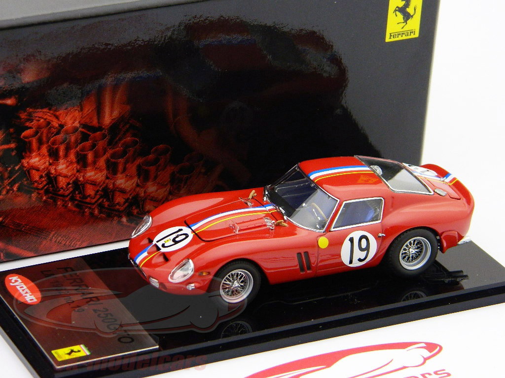 Kyosho 1:43 フェラーリ250 GTO第19位24ルマン1962 05121A モデル 車