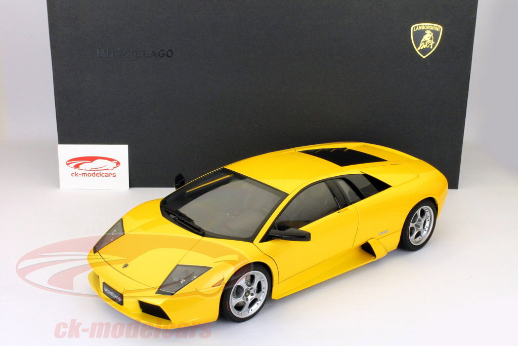 AUTOart 1:12 Lamborghini Murcielago yellow metallic 12071 model