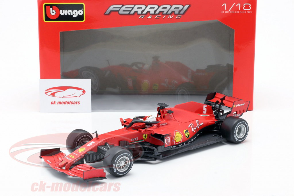 Bburago 1:18 Sebastian Vettel Ferrari SF1000 #5 Austrian GP