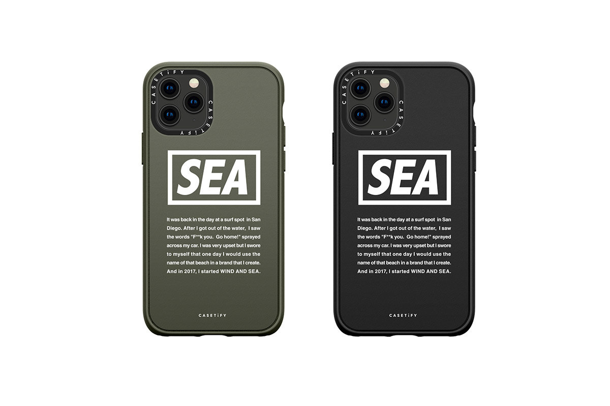 CASETiFY ケースティファイ WIND AND SEA logo case iPhone 13 Pro