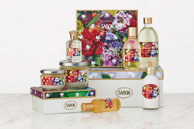 SABON × M / mika ninagawa × Hello Kittyのトリプルコラボ「FLORAL