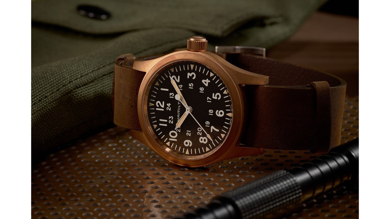 ヴィンテージウォッチのような佇まい。経年変化が楽しめるハミルトン初
