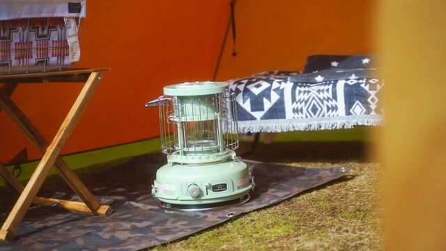 センゴクアラジンの「ポータブル ガス ストーブ」がある冬キャンプは