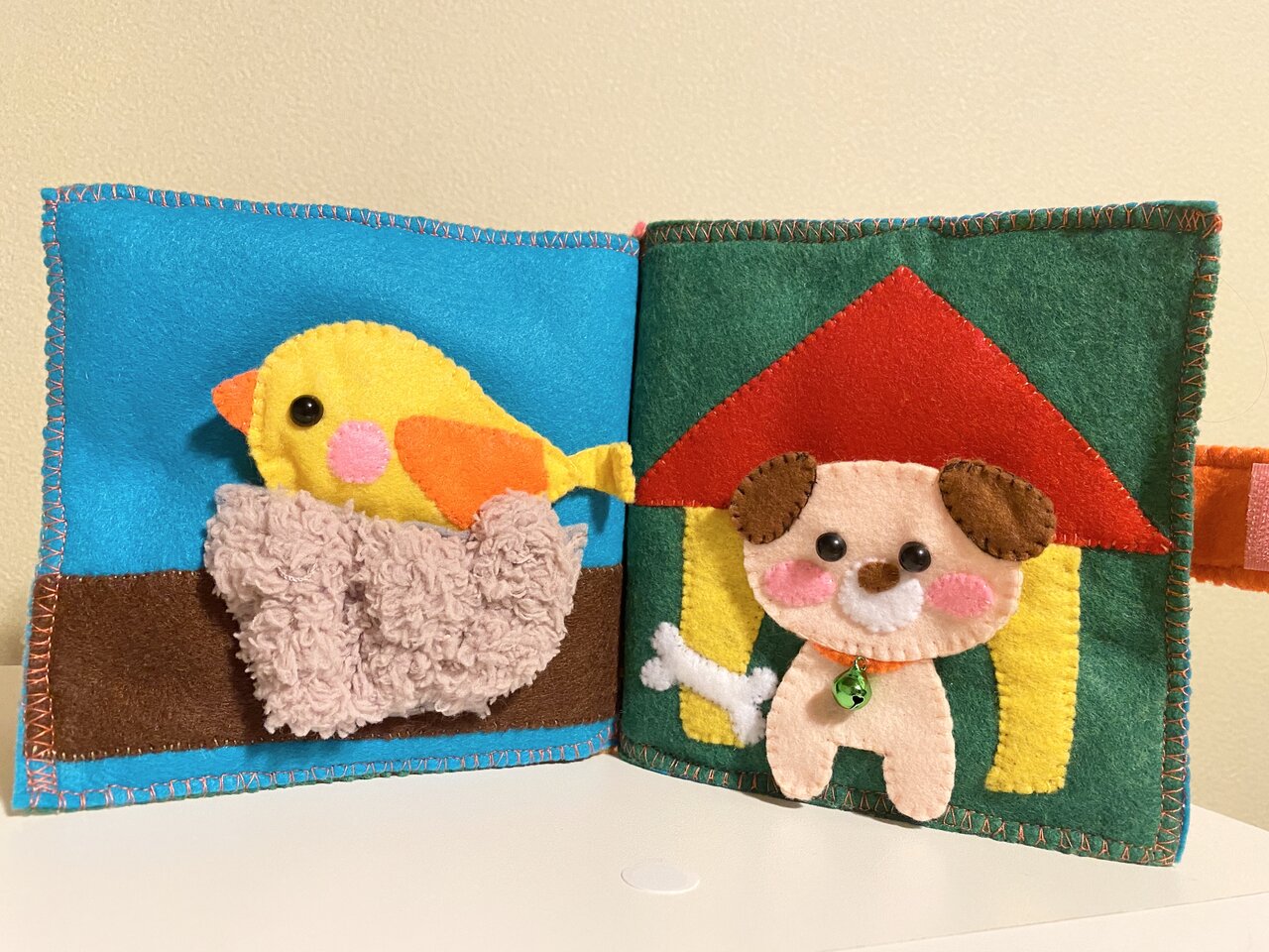 1歳向け】温もりある布絵本を作ろう！探して楽しむ知育絵本 - teniteo