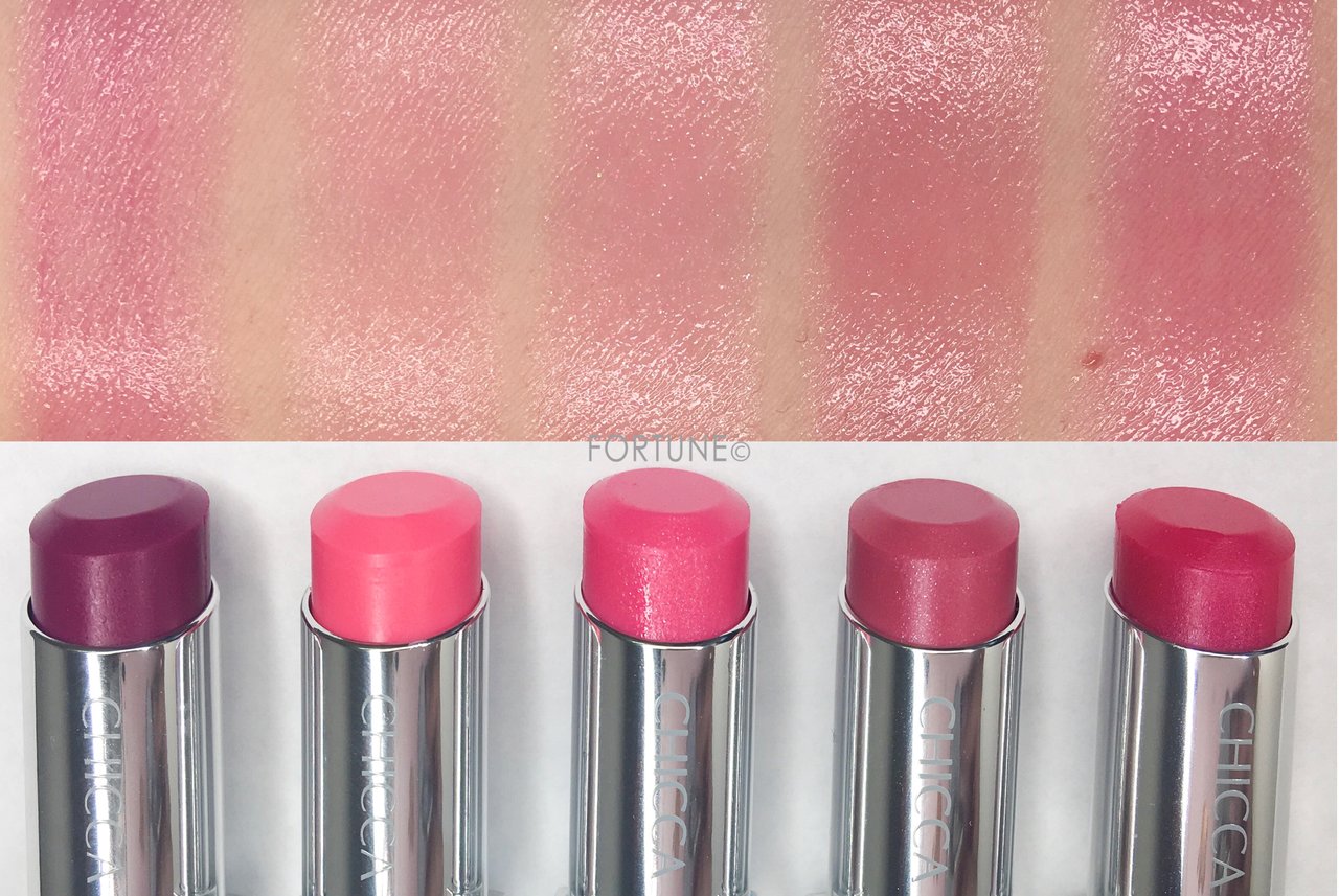 2018冬新作《CHICCA（キッカ）》新色＆復刻色が揃った『10 PINK LIP