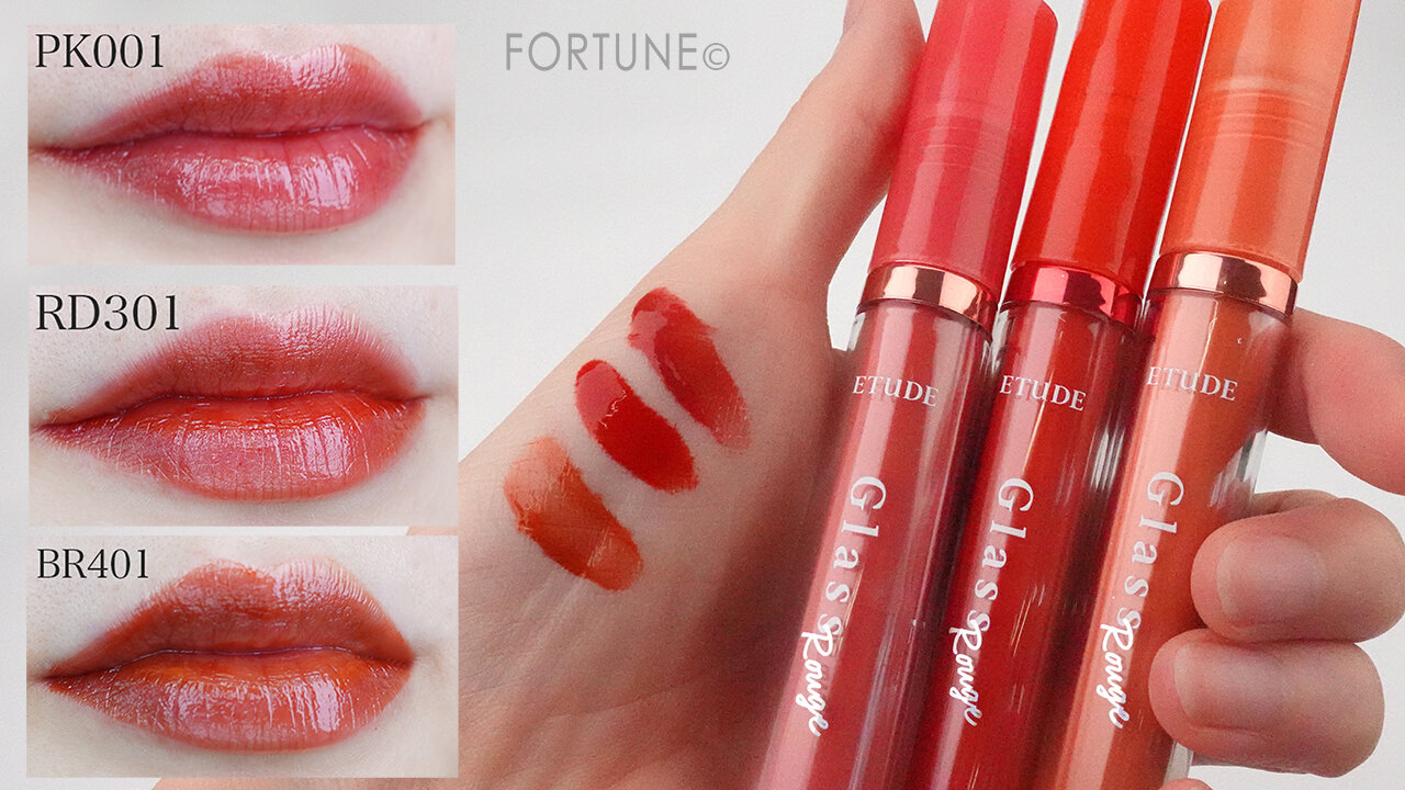 ETUDE（エチュード）新作リップ！透け艶「グロッシールージュティント