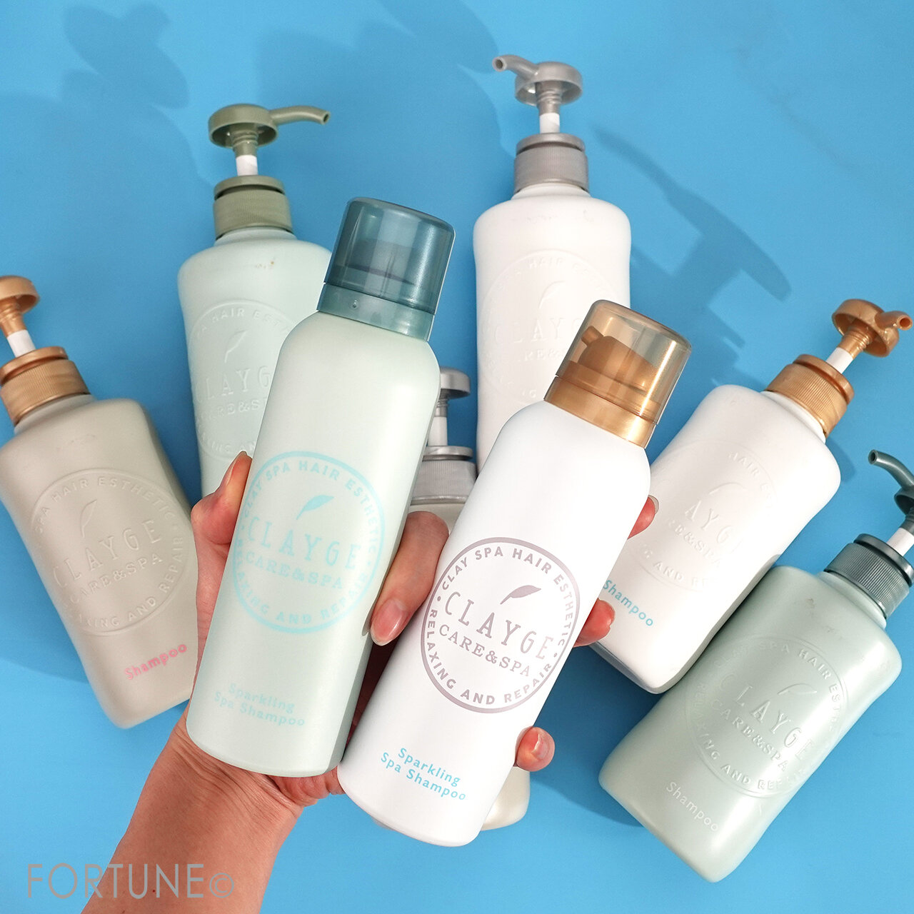 炭酸泡(*1)”ですっきりサロン級の贅沢さらツヤ髪『クレージュ