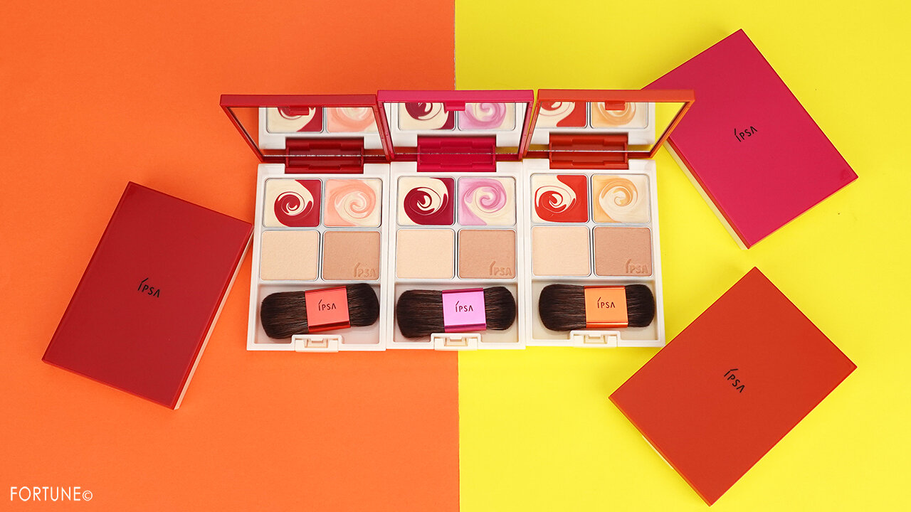 IPSA｜2021秋コスメを全色比較♡《イプサ デザイニング フェイスカラー