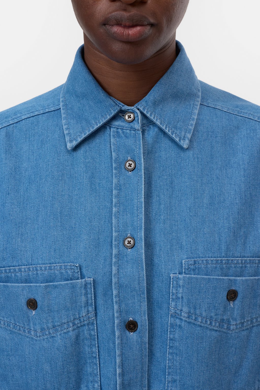 Cropped denim shirt | Closed