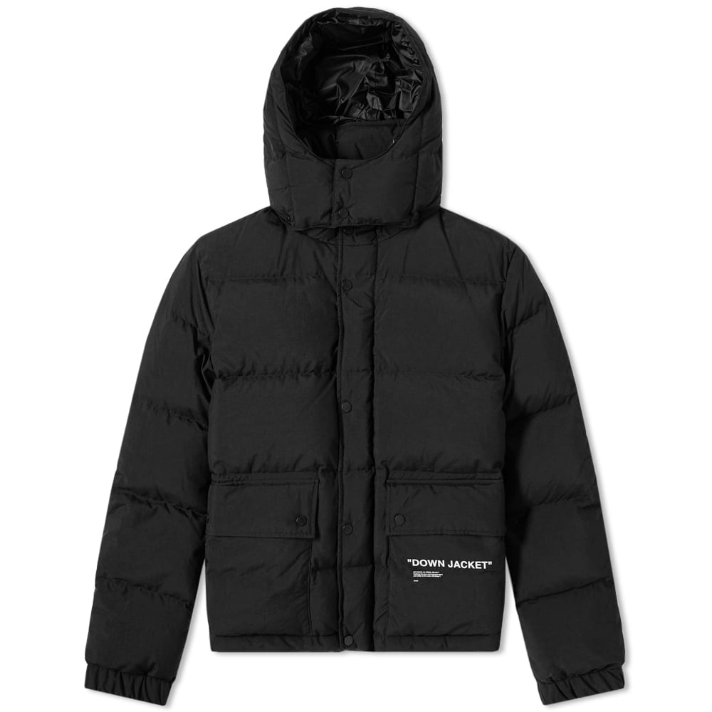 Off-White Quotes Puffer Jacket Off-White