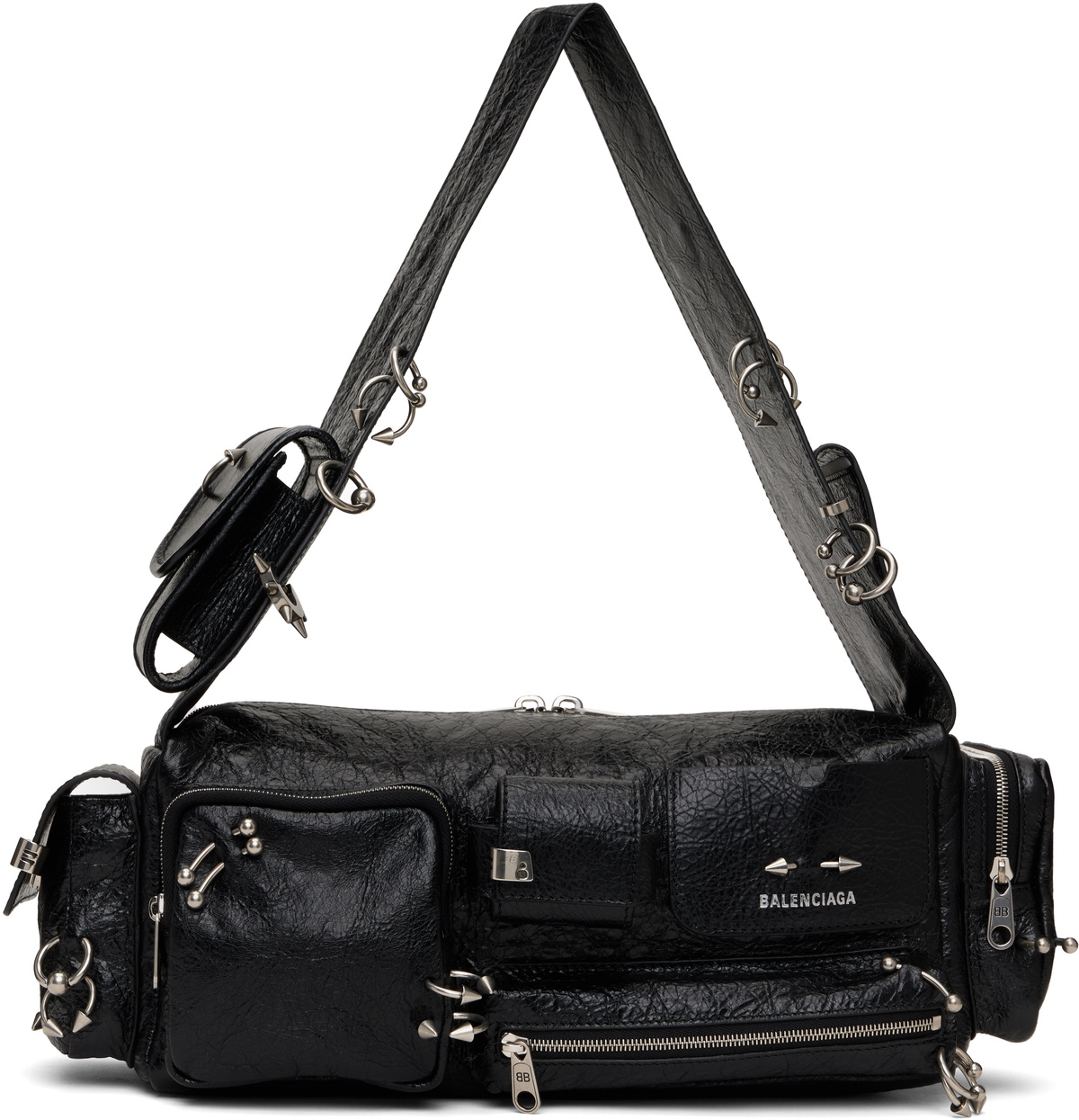 Balenciaga Black Superbusy Small Sling Bag Balenciaga