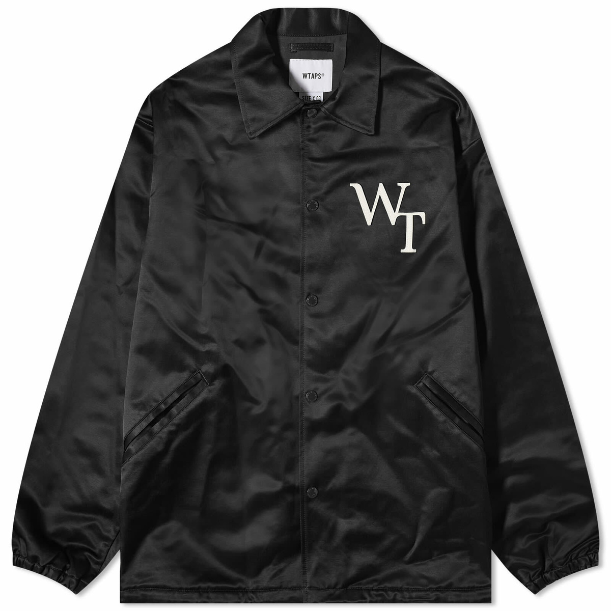 WTAPS Men's 04 Coach Jacket in Black WTAPS