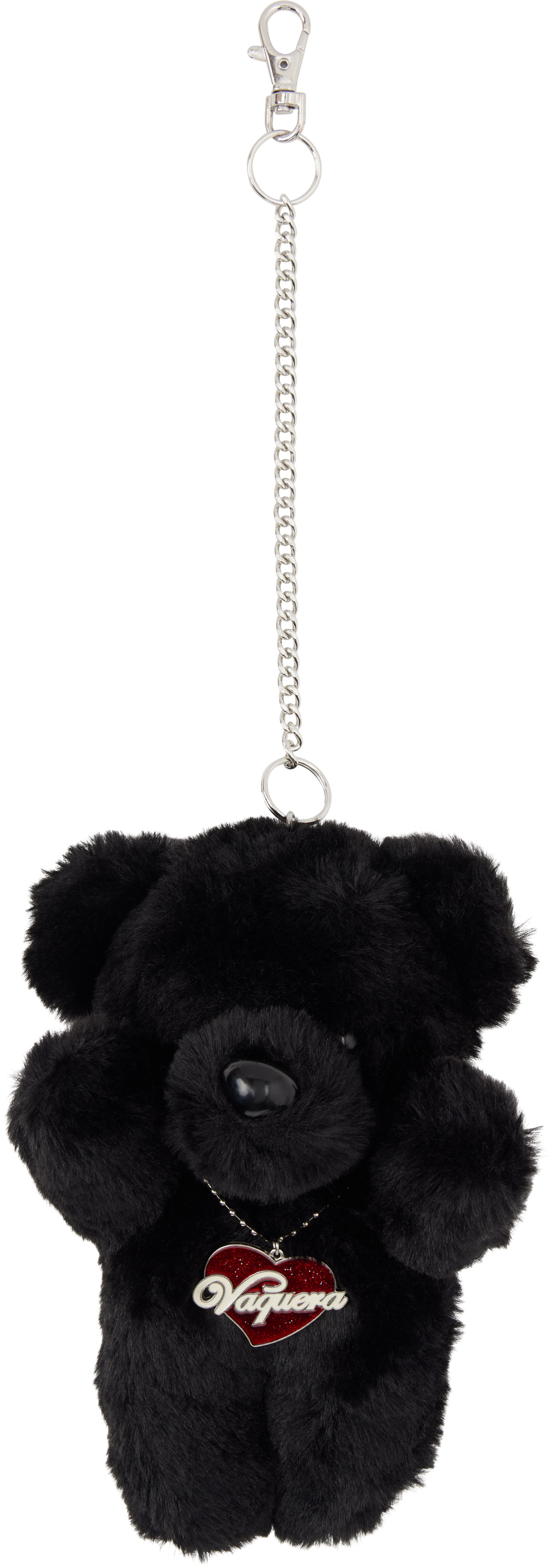 VAQUERA Black Teddy Bear Keychain Vaquera