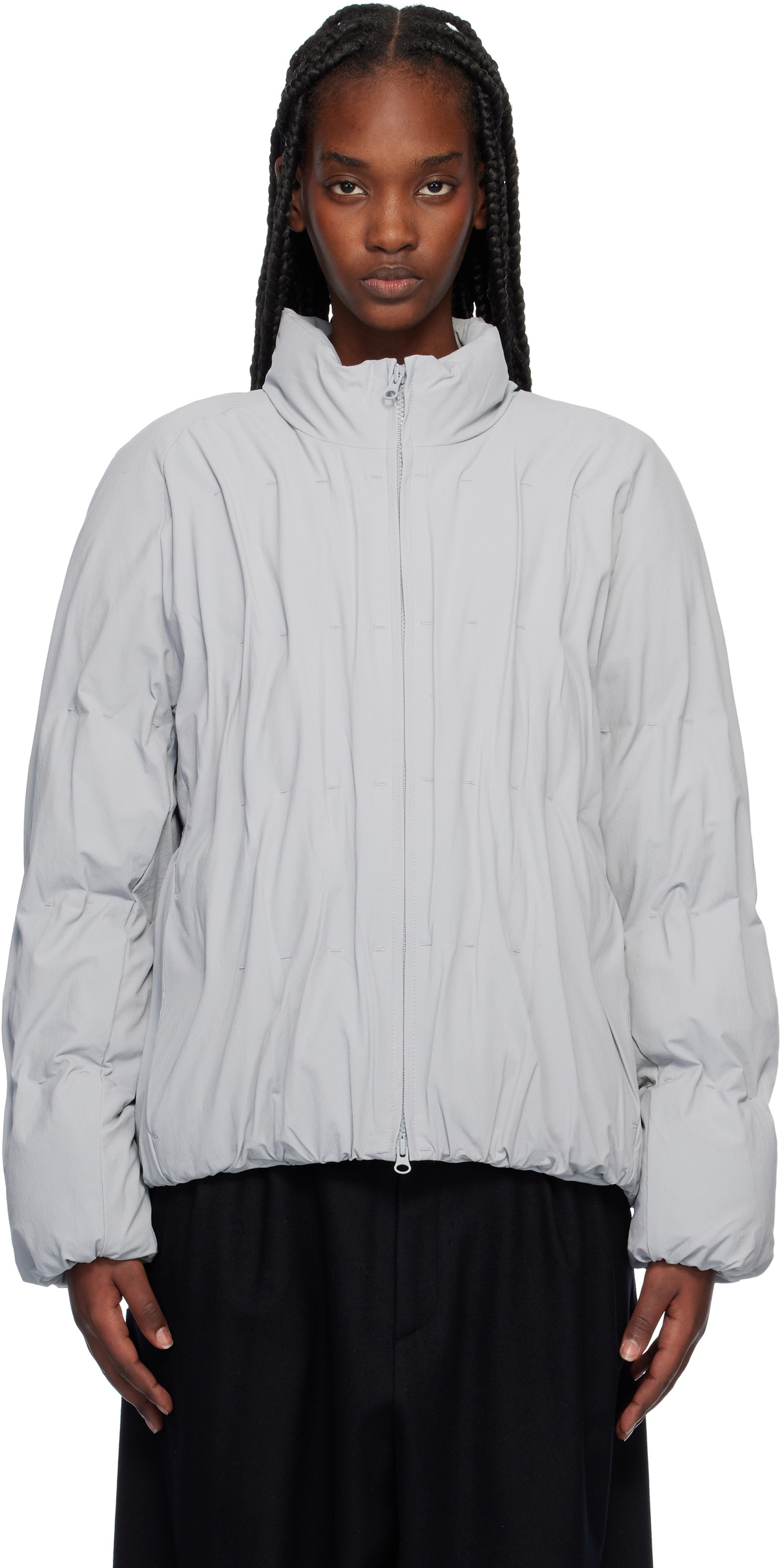 Post Archive Faction PAF Grey Technical 3.1 Right Jacket Post