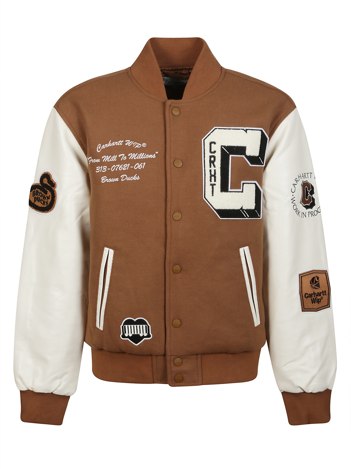 CARHARTT WIP - Brown Ducks Bomber Carhartt WIP