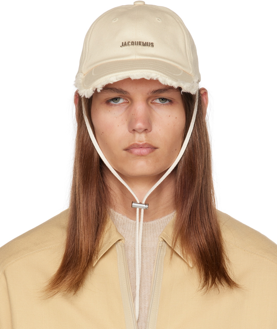 Jacquemus Off-White Le Chouchou 'La Casquette Artichaut' Cap Jacquemus