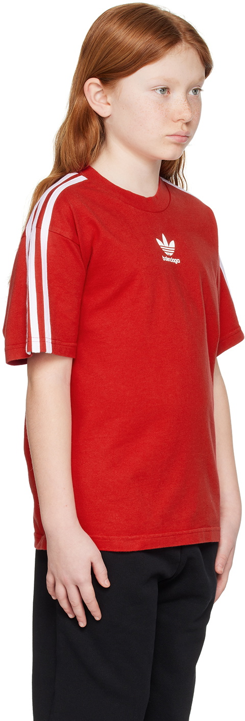 Balenciaga Kids Kids Red adidas Kids Edition T-Shirt Balenciaga Kids