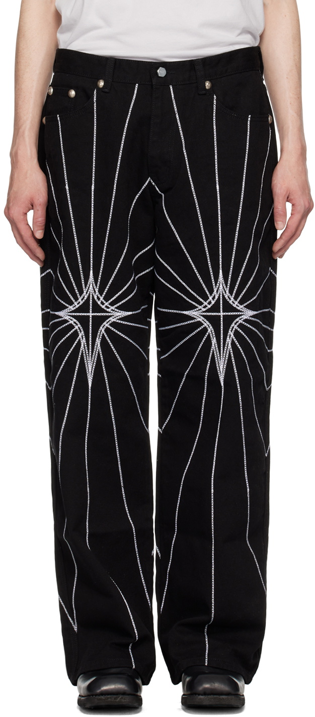 Thug Club Black Chain Stitch Jeans Thug Club